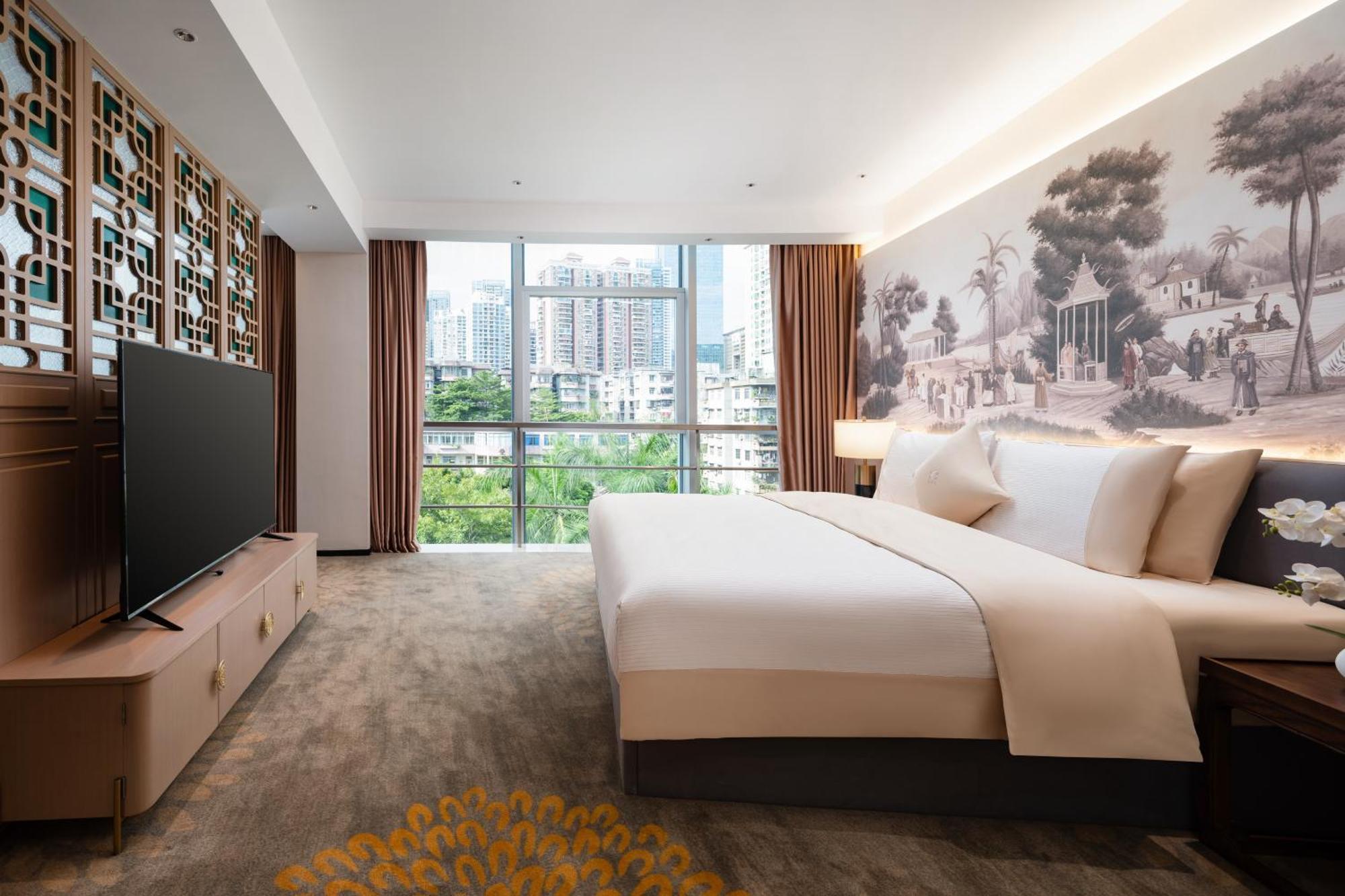 Guangzhou Wogo Yuanbao Hotel-Zhujiang New Town-Free Canton Fair Shuttle Bus & Overseas Buyer Registration Services エクステリア 写真